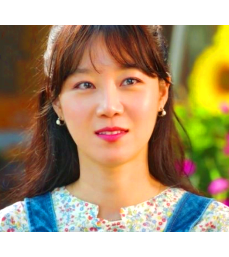 When The Camellia Blooms Gong Hyo Jin Inspired Earrings 006 - Earrings