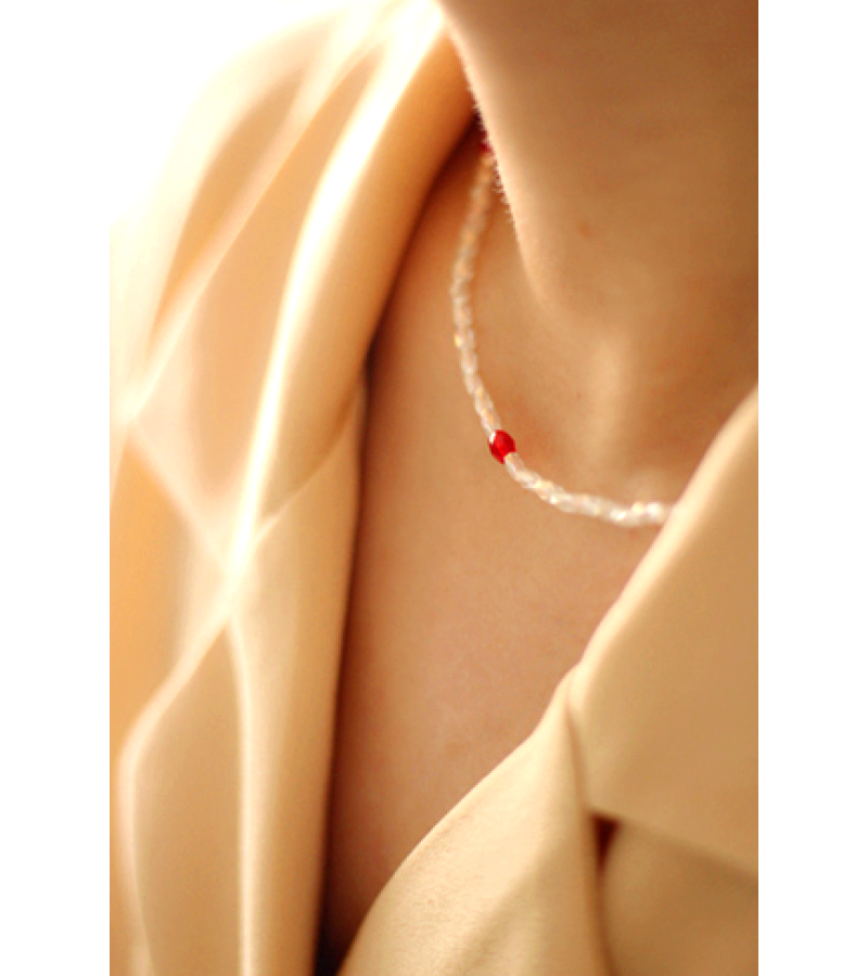 When The Camellia Blooms Gong Hyo Jin Inspired Necklace 002 - Necklaces