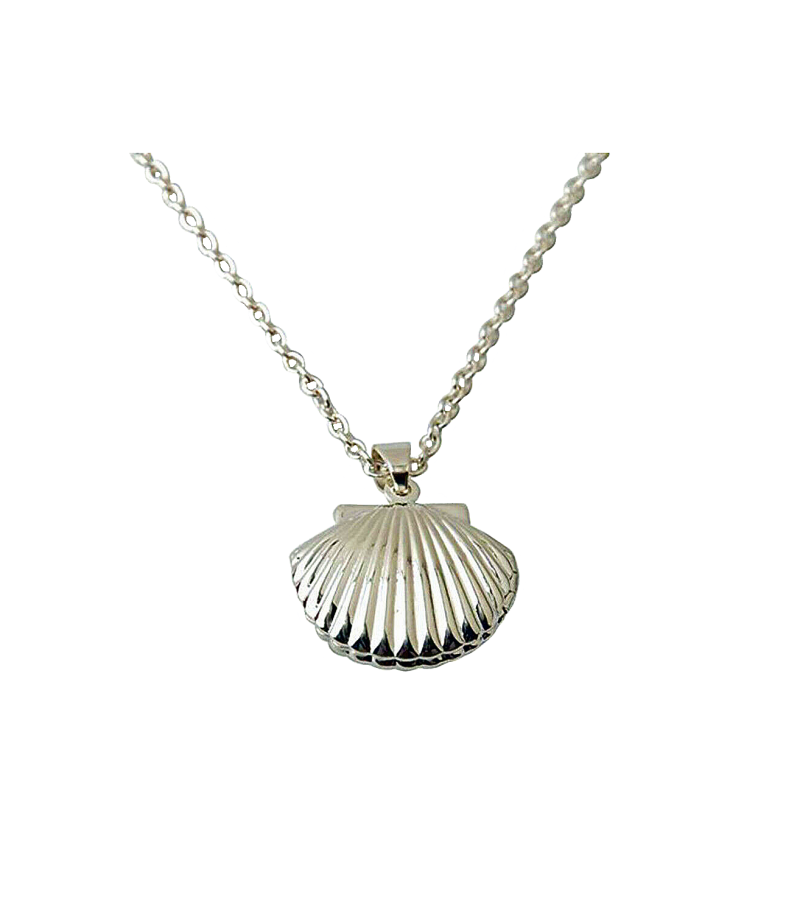 When The Camellia Blooms Gong Hyo Jin Inspired Seashell Locket Necklace - Necklaces