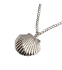 When The Camellia Blooms Gong Hyo Jin Inspired Seashell Locket Necklace - ONE SIZE ONLY / Silver - Necklaces